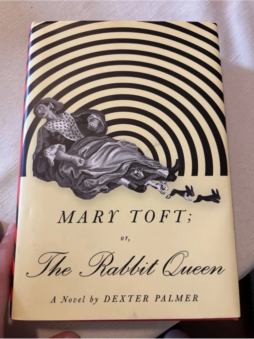 Mary Toft: The Rabbit Queen Hardcover Book - Yellow & Black